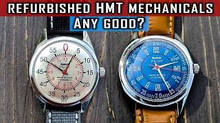 Indian brand HMT refurbished mechanical watches.  Any good? #gedmislaguna #watchreview #mechwatch