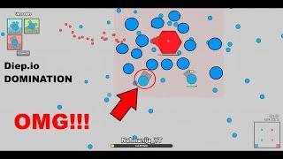 MY TEAM IS THE BEST !!! | Diep.IO Domination Gameplay | Nehmanija