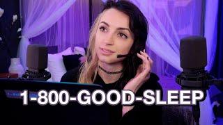 ASMR Sleep Hotline | (with Phone Voice Effect)