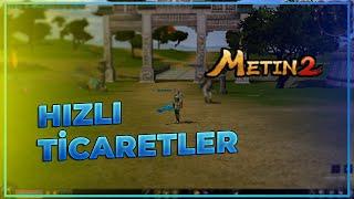 TİCARETLE PARAMIZI KATLAMAYA ÇALIŞIYORUZ! YENİ SUNUCU ONYX #5  #metin2