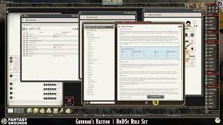 A Bastion Build with Grubnar EP. 02 | 5e Rule Set | FG ver. 4.5.10