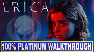 Erica 100% Platinum Walkthrough | Trophy Guide - All Endings - All Trophies