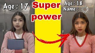 Superpower ~ You get a SPECIAL Name when you turn 18 @PragatiVermaa @TriptiVerma