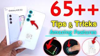 Samsung A35 Tips and Tricks | Samsung Galaxy A35 5G Tips And Tricks | Top 65++ Hidden Features