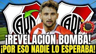 ¡EXPLOTÓ HOY EN RIVER! ¡ÉL REVELÓ AHORA! ¡ESO SORPRENDIÓ A TODOS! NOTICIAS RIVER PLATE HOY