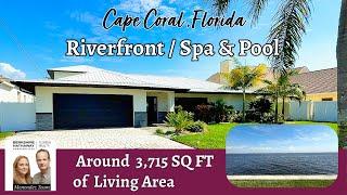  Luxury Riverfront Living in Cape Coral – A Boater’s Paradise! 