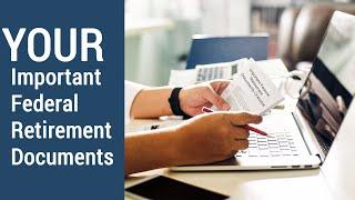 Your Important Federal Retirement Documents | Financial Advisor | Christy Capital Management