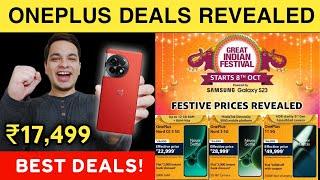 Oneplus Deals Revealed in Amazon Great Indian Festival Sale  Oneplus 11R, Oneplus Nord 3 & More 