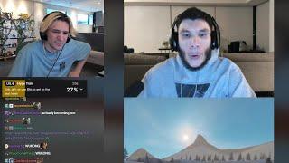 xQc Reacts to Trainwrecks losing his Mind