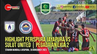 Highlight Persipura Jayapura  VS Sulut United | Pegadaian Liga 2 musim 2023/2024