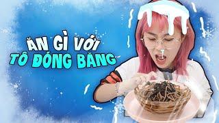 Ăn tất cả mọi thứ với tô đóng băng. Misthy phát hiện ra cực phẩm mùa hè?! FOOD CHALLENGE