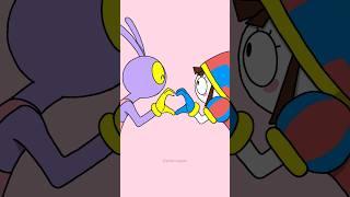 Finger Heart - Fancy Refill (TADC Pomni and Jax Version)Funny Animation #animation #shrots #memes