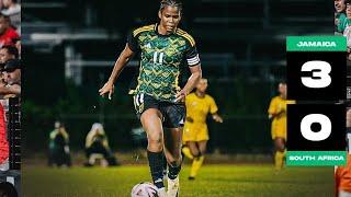 Bunny Shaw Scoring Twice For Jamaica! South Africa 0-3 Reggae Girlz Match Reaction