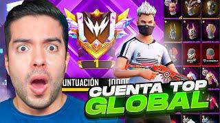 REVISE TODO LO QUE TIENE LA CUENTA DEL TOP GLOBAL No.01 EN FREE FIRE! Antronixxg