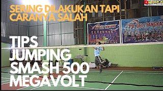 LAKUKAN CARA INI TIPS DAN TRIK JUMPING SMASH BADMINTON SUPAYA KERAS DAN TERARAH!!