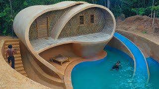 100 Days Building A Modern Underground Millionaire House With Private Swimming Pool