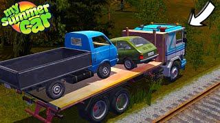 BIG ACCIDENT BY THE RAILWAY - HAYOSIKO + FITTAN CRASH RECOVERY | My Summer Car