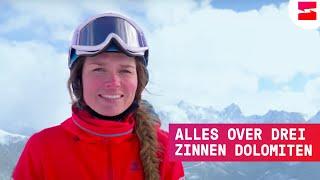 Drei Zinnen Dolomiten, skiën met een prachtige uitzicht