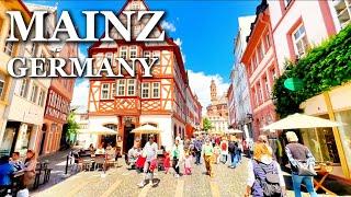 Mainz Walking Tour 4K | Discover Mainz Cathedral, Old Town Charms, and Riverside Views in Ultra HD