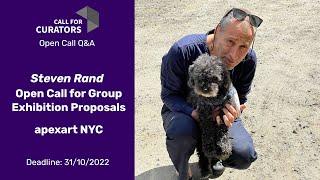 Open Call Q&A with Steven Rand from apexart: Group Exhibition Proposals