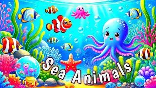 Sea Animals Song  |  Nursery Rhymes and Kids Song By Little Learner's Channel