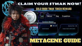 PAANO MAG CLAIM NG FREE $TMAK TOKEN SA METACENE | GOLD RUSH REWARD