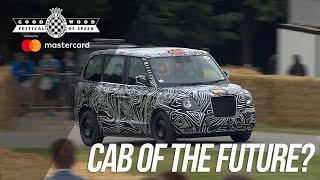 London Taxi Company Electric Cab World Debut at FOS