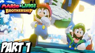 MARIO & LUIGI: BROTHERSHIP "Intro" Playthrough Gameplay Part 1 (Nintendo Switch)