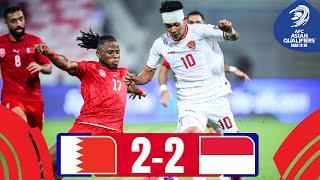 Late goal prevents first win | Bahrain - Indonesia | Highlights | #AsianQualifiers - Road To 26