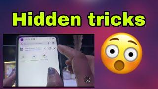 AMAZING HIDDEN TRICKS