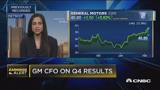 GM CFO breaks down its strong Q4 earnings results