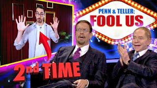 Adrián Carratalá 2nd time️on Penn and Teller FOOL US 2021  Season 8 Ep 4 // FULL HD Complete