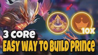 EASY WAY TO BUILD PRINCE WITH FANNY SKILL 3 | MAGIC CHESS MLBB