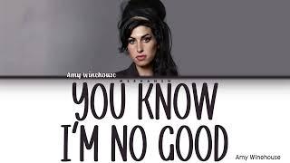 Amy Winehouse - You Know I'm No Good [Color Coded Lyrics]