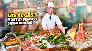 Las Vegas's MOST EXPENSIVE Sushi Dinner & BEST DEAL $45 LOBSTER Korean BBQ Buffet with Phil Tzeng