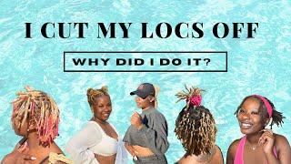 I CUT MY LOCS OFF  big chop edition | THE HOUSE OF YAS 