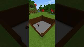 Making underground house in MINECRAFT