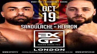 Razvan Sandulache vs Billy Herron //MTGP x BXGP Fight Night 90//19.10.2024//London