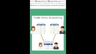 Triple Entry Accounting 1 of 4