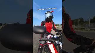 I get chased #subscribe #shorts #motorcycle #motovlogger #viral #fyp