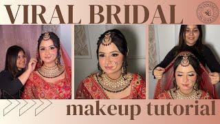 VIRAL BRIDAL MAKEUP TUTORIAL