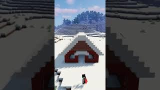 Ждёте новый год? #майнкрафт #minecraft #новыйгод #зима #постройка