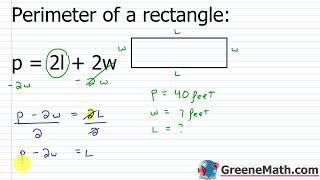 Algebra 2 Lesson #6 Solving for a Specified Variable | Solving Literal Equations