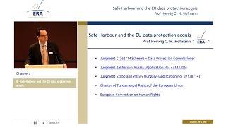 Safe Harbour and the EU data protection acquis