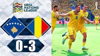 Kosovo vs Romania 0-3 Extended Highlights | UEFA Nations League 2024