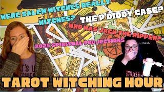 Salem Witch Trials, Jack the Ripper, P Diddy and 2025! Witching Hour with Adriana and Luna