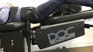 Disc Decompression Traction on DOC Table at Straight Up Spine and Posture in Gurnee IL