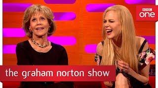 Jane Fonda's reunion with Robert Redford  - The Graham Norton Show: 2017 - BBC One