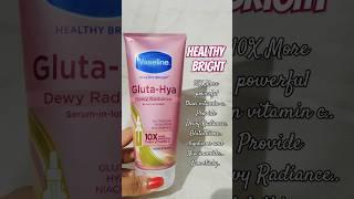 Vaseline Gluta Hya Dewy Radiance Serum In Lotion#trending #vaseline #vaselinebodylotion #viralreels