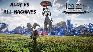 The making of - Aloy vs All Machines HFW day 3 (LIVE)